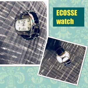 🧚‍♂️Ecosse grey/black cheetah bracelet watch🧚‍♂️